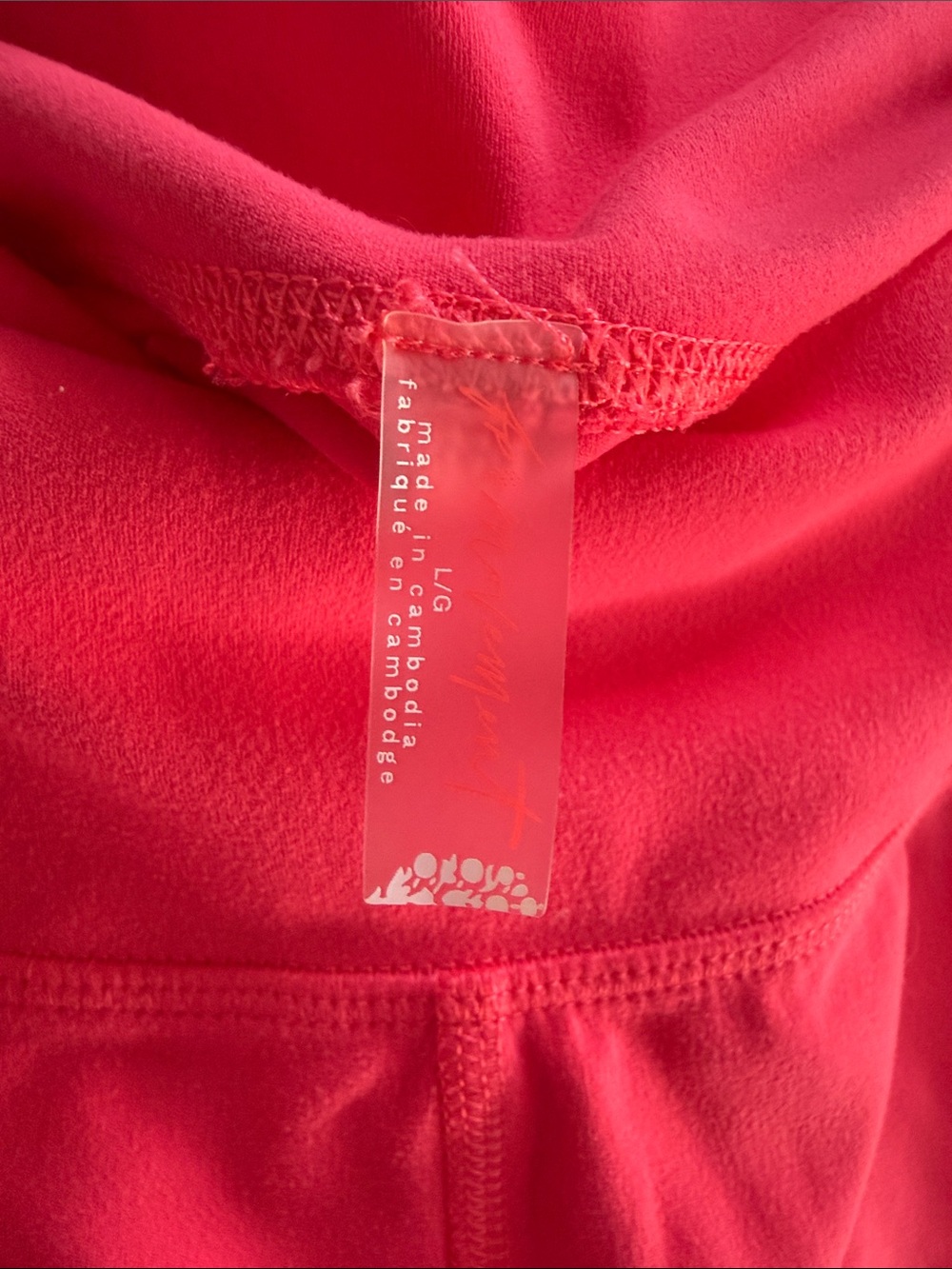 FP Movement by Free People High-Rise Hot Pink Bike Shorts - Picture 3 of 3